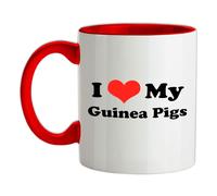 I Love My Guinea Maiali - Tazza IN Ceramica - Animali Cucciolo Guineapig Carino