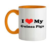 I Love My Guinea Maiali - Tazza IN Ceramica - Animali Cucciolo Guineapig Carino