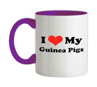 I Love My Guinea Maiali - Tazza IN Ceramica - Animali Cucciolo Guineapig Carino