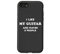 I Love My Guitar Mi piace la mia chitarra e forse 3 Persone Custodia per iPhone SE (2020) / 7/8