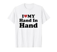 I Love My Hand in Hand Maglietta