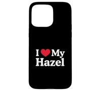 I Love My Hazel Heart Hazel Love Hazel Custodia per iPhone 15 Pro Max