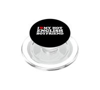 I Love My Hot English Boyfriend PopSockets PopGrip per MagSafe
