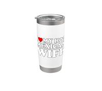 I Love My Hot Mexican Wife Bicchiere termico in acciaio inox doppia parete