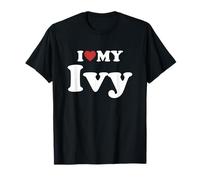 I Love My Ivy Nome Coordinato Coppia Maglietta