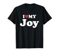 I Love My Joy Nome Coordinato Coppia Maglietta