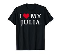 I Love My Julia, Amo Il Mio Julia Maglietta
