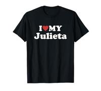 I Love My Julieta Nome Coordinato Coppia Maglietta