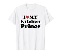 I Love My Kitchen Prince Maglietta