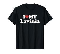 I Love My Lavinia Nome Coordinato Coppia Maglietta