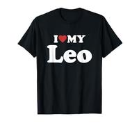 I Love My Leo Nome Coordinato Coppia Maglietta
