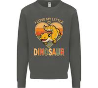 I Love My Little Dragon Bearded Dragon Bambini Felpa Maglione