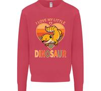 I Love My Little Dragon Bearded Dragon Bambini Felpa Maglione