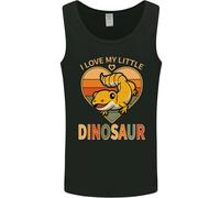 I Love My Little Dragon Bearded Dragon Uomo Canotta Maglia
