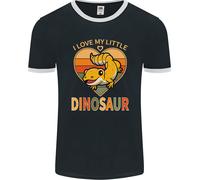 I Love My Little Dragon Bearded Dragon Uomo Ringer Fotl