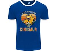 I Love My Little Dragon Bearded Dragon Uomo Ringer Fotl