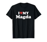 I Love My Magda Nome Coordinato Coppia Maglietta