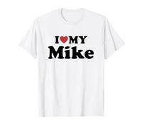 I Love My Mike Nome Coordinato Coppia Maglietta