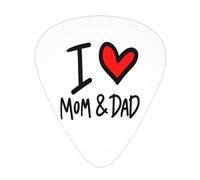 I Love My Mommy And Daddy Plettri per chitarra Plettri per chitarra basso 12 pezzi