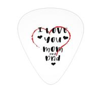 I Love My Mommy And Daddy Plettri per chitarra Plettri per chitarra basso 12 pezzi