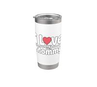 I Love My Mommy Bicchiere termico in acciaio inox doppia parete