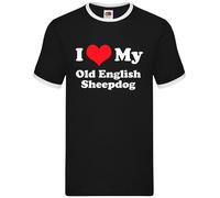 I Love My Old English Cane da Pastore - Uomo Suoneria - Animali Cagnolino Owner