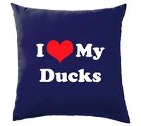 I Love My Papere - Cuscino - Anatra Divertente Cucciolo Germano Reale Animali