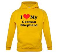 I Love My Pastore Tedesco - Bambini Felpa/Maglione - Cane Cani Cucciolo Owner