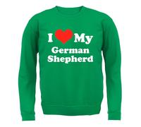 I Love My Pastore Tedesco - Bambini Felpa/Maglione - Cane Cani Cucciolo Owner