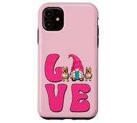 I Love My Pitbull Graphic For Women Girls Cute Dog Mom Gnome Custodia per iPhone 11