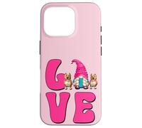 I Love My Pitbull Graphic For Women Girls Cute Dog Mom Gnome Custodia per iPhone 16 Pro