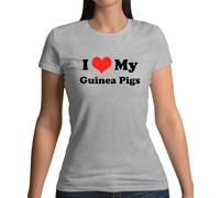 I Love My Porcellini D'India - Donna T-Shirt - Maiale Animali Domestici