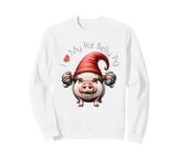 I Love My Potbelly Big Felpa