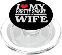 I Love My Pretty Smart Wife PopSockets PopGrip per MagSafe