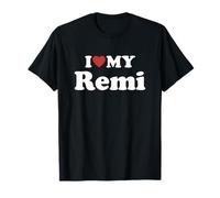 I Love My Remi Nome Coordinato Coppia Maglietta