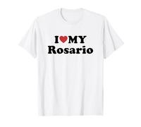 I Love My Rosario Nome Coordinato Coppia Maglietta