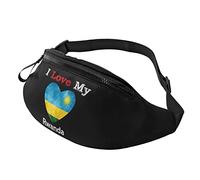 I Love My Rwanda Heart Flag Casual sportivo per il tempo libero da uomo e da donna Regalo per esercizi per il giorno dello sport