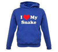 I Love My Serpente - Bambini Felpa/Maglione - Animali Domestici Pitone Owner