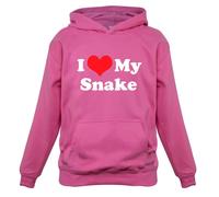 I Love My Serpente - Bambini Felpa/Maglione - Animali Domestici Pitone Owner