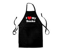 I Love My Serpente - Unisex Bambini Grembiule - Animali Pitone Rettili Owner