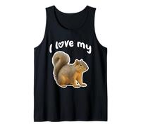 I Love My Squirrel - Scoiattolo Volpe Canotta