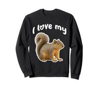 I Love My Squirrel - Scoiattolo Volpe Felpa