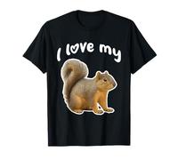 I Love My Squirrel - Scoiattolo Volpe Maglietta