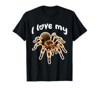 I Love My Tarantula - Tarantola Messicana al Ginocchio Rosso Maglietta