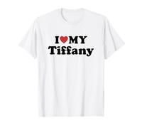 I Love My Tiffany Nome Coordinato Coppia Maglietta