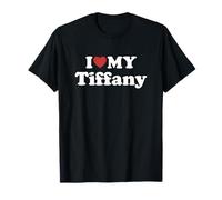 I Love My Tiffany Nome Coordinato Coppia Maglietta