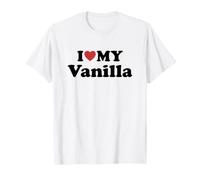 I Love My Vanilla Maglietta