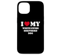 I Love My White Swiss Shepherd Dog Berger Blanc Suisse Custodia per iPhone 13