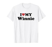 I Love My Winnie Nome Coordinato Coppia Maglietta
