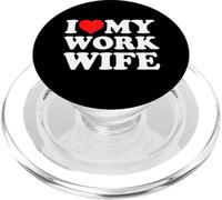I Love My Work Wife PopSockets PopGrip per MagSafe